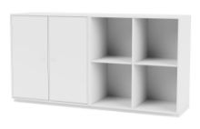 Bild von Montana Selection Paar Beistelltisch mit Sockel 3 cm 139,2 x 69,6 cm – 38 Schnee
