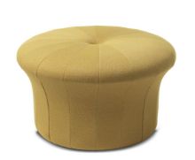 Bild von Warmer Nordic Grace Pouf Ø: 77 cm – Wüstengelb