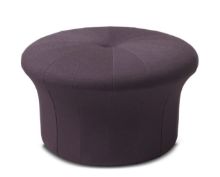 Bild von Warmer Nordic Grace Pouf Ø: 77 cm - Aubergine