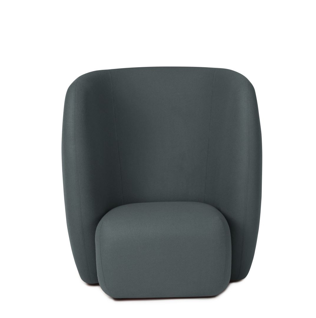 Bild von Warm Nordic Haven Lounge Chair SH: 40 cm – Petrol