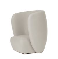 Bild von Warm Nordic Haven Lounge Chair SH: 40 cm – Perlgrau