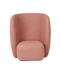 Bild von Warm Nordic Haven Lounge Chair SH: 40 cm – Blush
