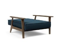 Bild von Innovation Living Splitback Frej Stuhl B: 112 cm – Räuchereiche/580 Argus Marineblau