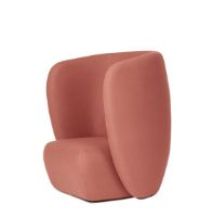 Bild von Warm Nordic Haven Lounge Chair SH: 40 cm – Koralle