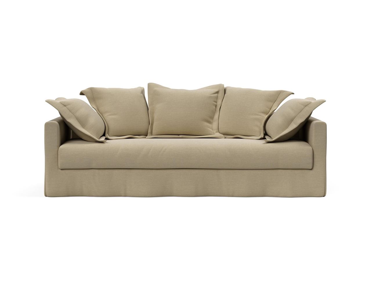 Bild von Innovation Living Pascala Schlafsofa B: 226 cm – 571 Vivus Dusty Sand