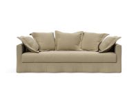 Bild von Innovation Living Pascala Schlafsofa B: 226 cm – 571 Vivus Dusty Sand