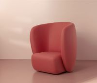 Bild von Warm Nordic Haven Lounge Chair SH: 40 cm – Apfelrot