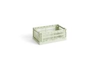 Bild von HAY Color Crate Recycled S 10,5x17x26,5cm - Mint OUTLET