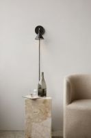 Bild von Audo Copenhagen Cast Sconce Wandleuchte mit Diffusor Ø: 18,5 cm - Schwarz