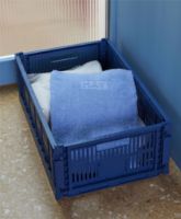 Bild von HAY Colour Crate Recycled L 18,5x34,5x53 cm - Dunkelblau OUTLET