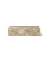 Bild von Audo Copenhagen Sockel Grande H: 27,5 cm – Sand Kunis Breccia