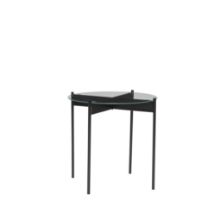 Bild von Hübsch Beam Tisch H: 42 cm - Black 