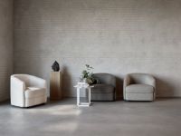 Bild von New Works Covent Lounge Chair SH: 42 cm – Nevotex Barnum Dark Taupe 10