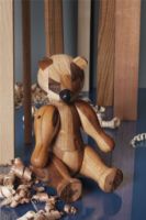 Bild von Kay Bojesen Reworked Jubilee Bear Medium H: 25 cm – Holzmischung