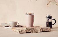 Bild von FLSK CUP Coffee To Go Termokop H: 14,2 cm - Sand OUTLET
