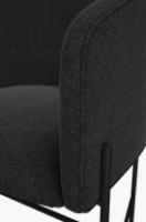 Bild von New Works Covent Chair SH: 46 cm – Kvadrat Hallingdal 65 180
