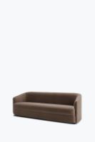 Bild von New Works Covent Sofa schmal 3-Sitzer SH: 42 cm – Astrid Velvet Baby Mohair Mullvad