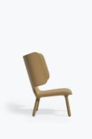 Bild von New Works Tembo Lounge Chair SH: 40 cm – Febrik Gentle Camel