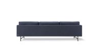 Bild von Fredericia Furniture 5623 Calmo 3 Pers. Sofa L: 250 cm – Sunniva 783/Schwarzes Metall