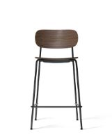 Bild von Audo Copenhagen Co Counter Chair Veneer SH: 65,5 cm – Dunkel gebeizte Eiche