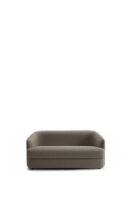 Bild von New Works Covent Sofa Deep 2-Sitzer SH: 42 cm – Dunkles Taupe