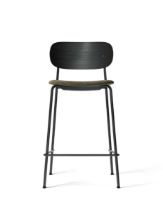 Bild von Audo Copenhagen Co Counter Chair Furniersitz gepolstert SH: 68,5 cm – Schwarze Eiche/Moos 001