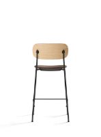 Bild von Audo Copenhagen Co Counter Chair Furniersitz gepolstert SH: 68,5 cm – Natureiche/Reflect 0344