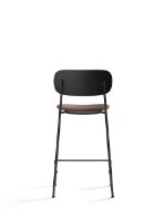 Bild von Audo Copenhagen Co Counter Chair Furniersitz gepolstert SH: 68,5 cm – Schwarze Eiche/Reflect 0344