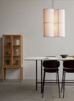 Bild von Audo Copenhagen Co Counter Chair Furniersitz gepolstert SH: 68,5 cm – Schwarze Eiche/Reflect 0344