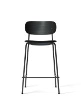 Bild von Audo Copenhagen Co Counter Chair Furniersitz gepolstert SH: 68,5 cm – Schwarze Eiche/Dakar 0842