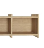 Bild von Hübsch Focal Shelf Unit 80x20x23 FSC Egetræsfiner - Natur 