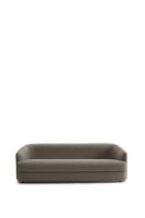 Bild von New Works Covent Sofa Deep 3-Sitzer SH: 42 cm – Dunkles Taupe