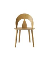 Bild von FDB Møbler J45 Børge Mogensen Shell Chair Swan Ecolabel SH: 45 cm – Eiche/Natur