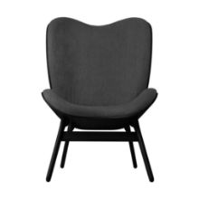 Bild von Umage A Conversation Piece Tall Loungechair SH: 42 cm – Shadow/Sort Eg