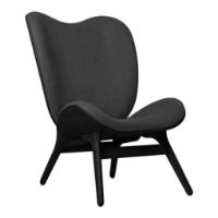 Bild von Umage A Conversation Piece Tall Loungechair SH: 42 cm – Shadow/Sort Eg