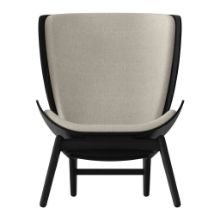 Bild von Umage The Reader Wing Chair SH: 43 cm – White Sands/Sort Eg