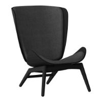 Bild von Umage The Reader Wing Chair SH: 43 cm – Shadow/Sort Eg