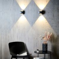 Bild von LOOM Design Saga LED-Wandleuchte - Schwarz