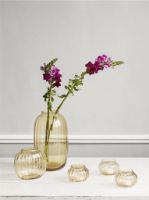 Bild von Holmegaard Primula Ovale Vase H: 12,5 cm – Bernstein