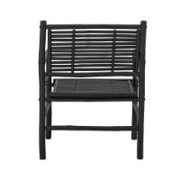 Bild von Bloomingville Coen Lounge Chair 2-tlg. Bambus SH: 42 cm - Schwarz