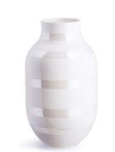 Bild von Kähler Omaggio Vase H: 31 cm - Perlemor