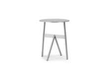 Bild von Normann Copenhagen Stock Tisch H: 46 cm – Edelstahl