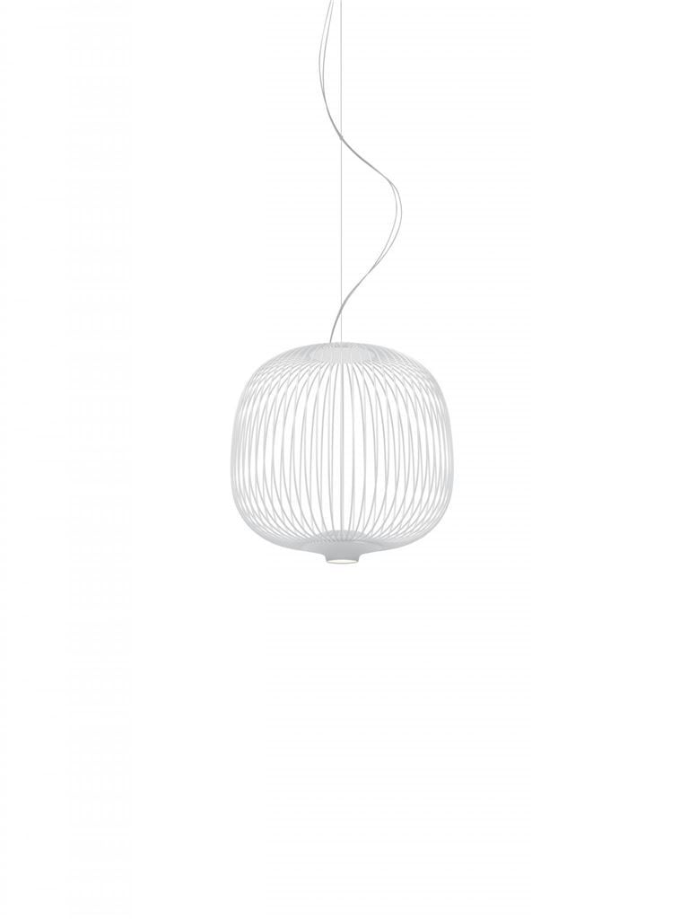 Bild von Foscarini Spokes 2 Small Dimmbare Pendelleuchte Ø: 34 cm - Weiß