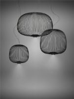 Bild von Foscarini Spokes 2 Small Dimmbare Pendelleuchte Ø: 34 cm - Schwarz