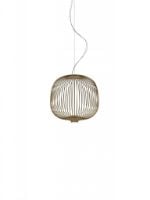 Bild von Foscarini Spokes 2 Small Dimmbare Pendelleuchte Ø: 34 cm – Kupfer