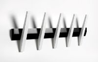 Bild von Hoigaard Tangent-5 Garderobenständer B: 64 cm – Schwarz/Weiß
