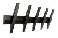 Bild von Hoigaard Tangent-5 Garderobenständer B: 64 cm – Schwarz