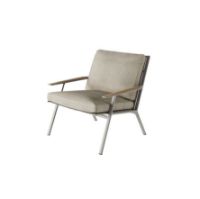 Bild von Vipp 713 Outdoor Open-Air Lounge Chair SH: 37 cm – Beige