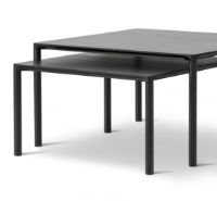 Bild von Fredericia Furniture 6725 Piloti Couchtisch 63x63x35 cm - Schwarz lackierte Eiche