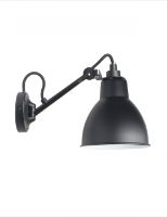 Bild von DCW Editions Lampe Gras N104 Wandleuchte L: 17 cm - Schwarz/Schwarz